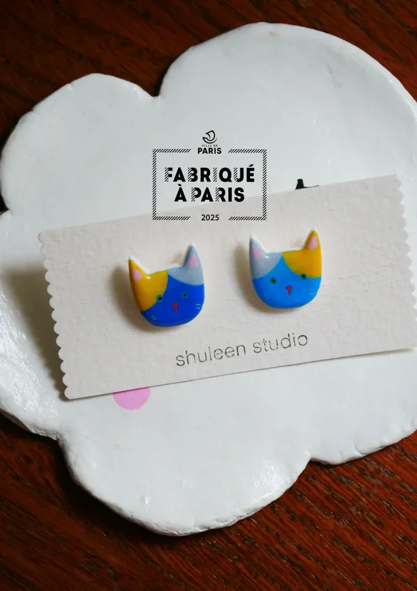 Chat Chat bleu